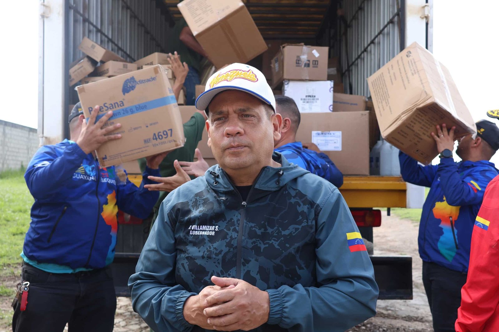 Gobernación de la Guayana Esequiba envía insumos para atender a las víctimas del terremoto